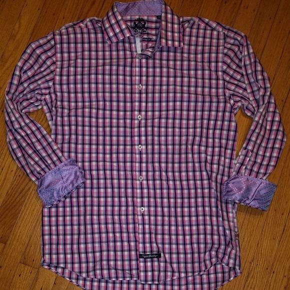 English Laundry Other - English Laundry Purple Striped Button Shirt